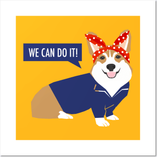 Rosie Corgi Posters and Art